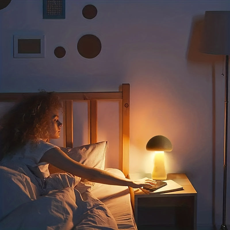 MUSHGLOW – Dimmable Mushroom Table Lamp