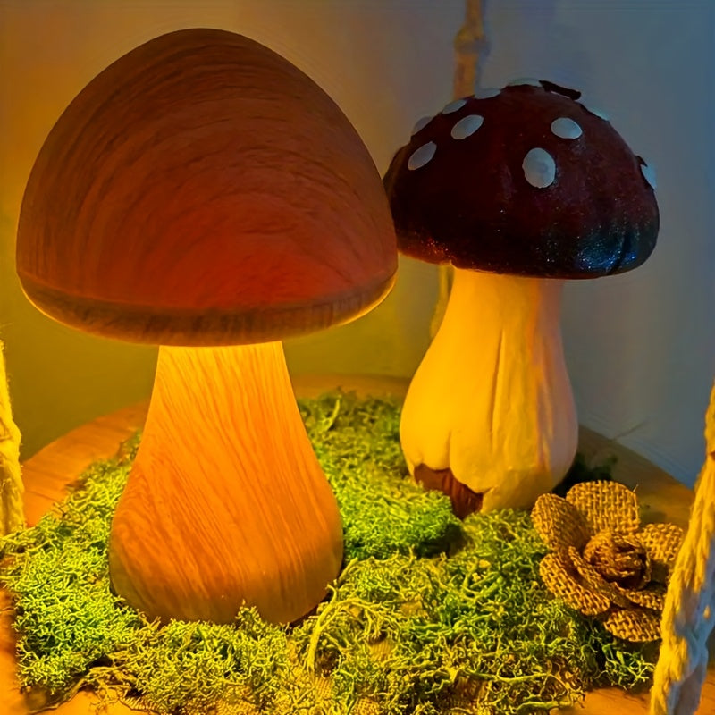 MUSHGLOW – Dimmable Mushroom Table Lamp