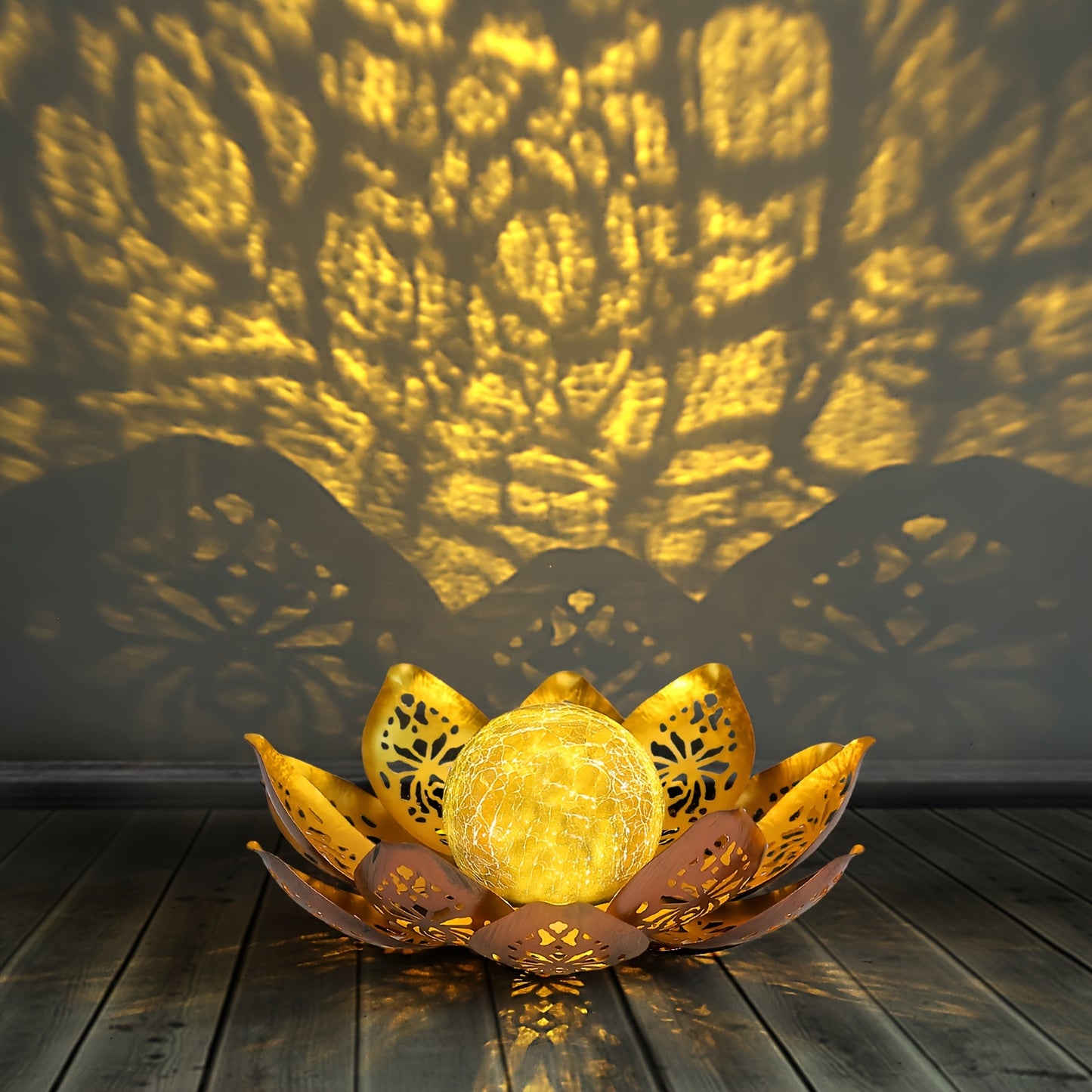 LOTUSORA – Solar Lotus Garden Lamp