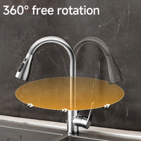 SWIVELIX – Pull Out Sink Faucet with Flexible Spray Settings