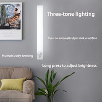 MOTIONLUX - Smart motion sensor LED night light with USB rechargeable battery and adjustable brightness