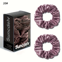 HAIRNOVA – 2-Pack Minimalist Hair Scrunchies
