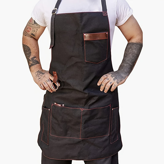 CANVACHEF – Thick Canvas Chef Apron with Pockets