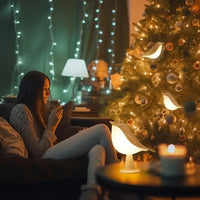 CHIRPLUME – Minimalist Bird Lamp for Cozy Holiday Home Decoration