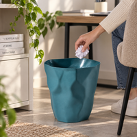 BINSCULPT – Irregular Shape Wastebasket for Space-Saving Style