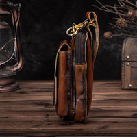 LEATHERWAY – Full Grain Leather Waist Pack for Travel