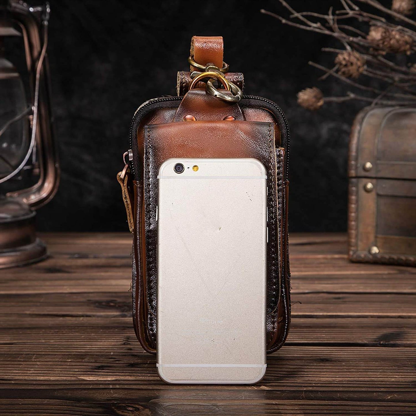 LEATHERWAY – Full Grain Leather Waist Pack for Travel