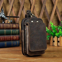 LEATHERWAY – Full Grain Leather Waist Pack for Travel