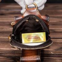 LEATHERWAY – Full Grain Leather Waist Pack for Travel