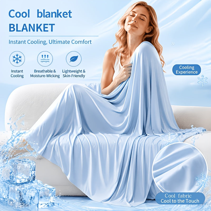 CLOUDCHILL – Breathable Lightweight Blanket for Relaxing Sleep