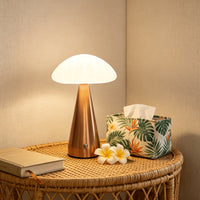 UMBRALUX – Umbrella Table Lamp for Elegant Night Lighting