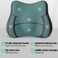 LUMBAREST – Portable Lumbar Support Pillow