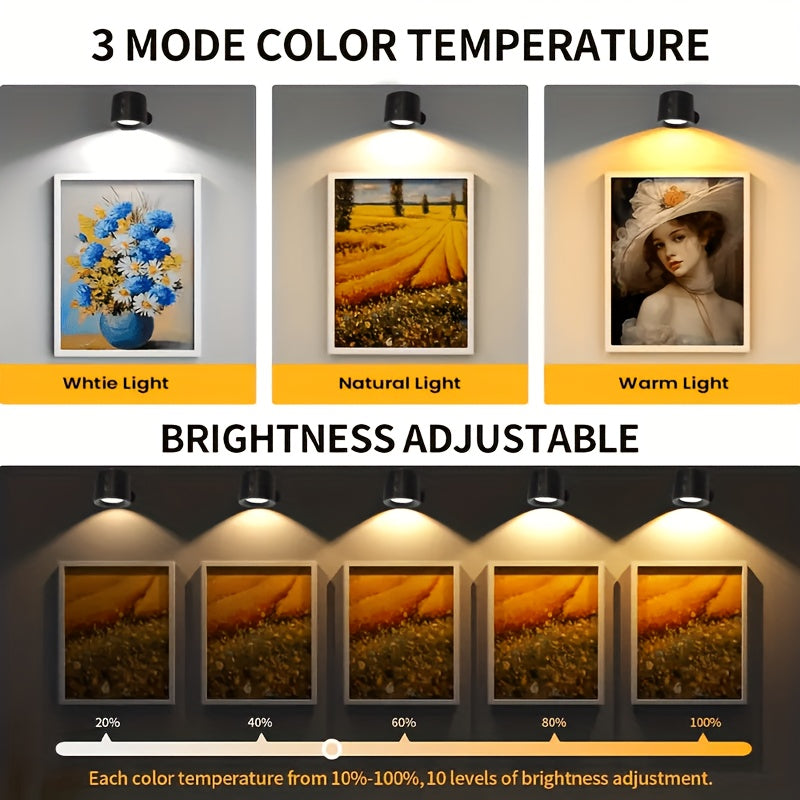 LIGHTORA – Rechargeable Rotating Wall Light