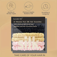 HAIRNOVA – 6-Pack Minimalist Hair Ties for Everyday Styling
