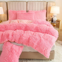 HUECOMFY – Multicolor Cozy Bedroom Duvet Cover Set