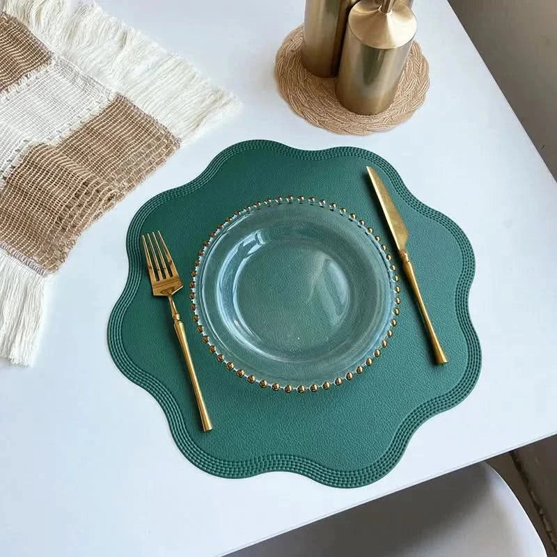 MOTIFCIRIXA – Individuais decorativos com textura para mesas de jantar elegantes