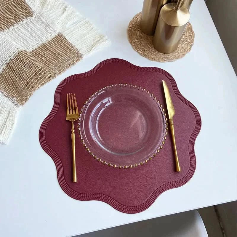 MOTIFCIRIXA – Individuais decorativos com textura para mesas de jantar elegantes