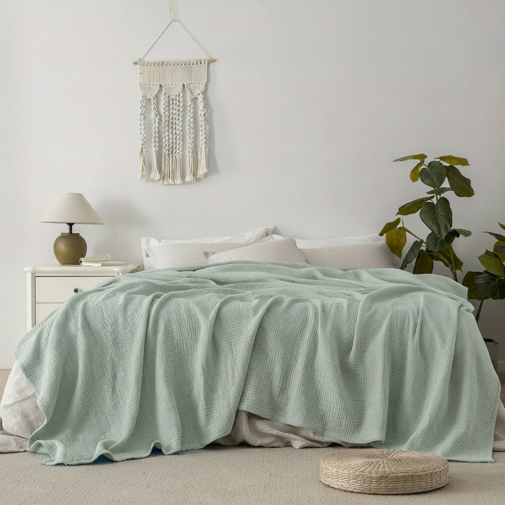 DREAMFLOW – Airy Everyday Blanket for Cozy Home Relaxation