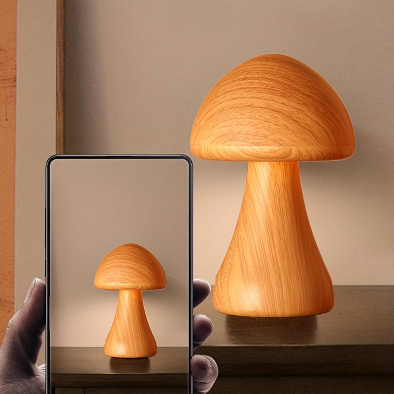 MUSHGLOW – Dimmable Mushroom Table Lamp