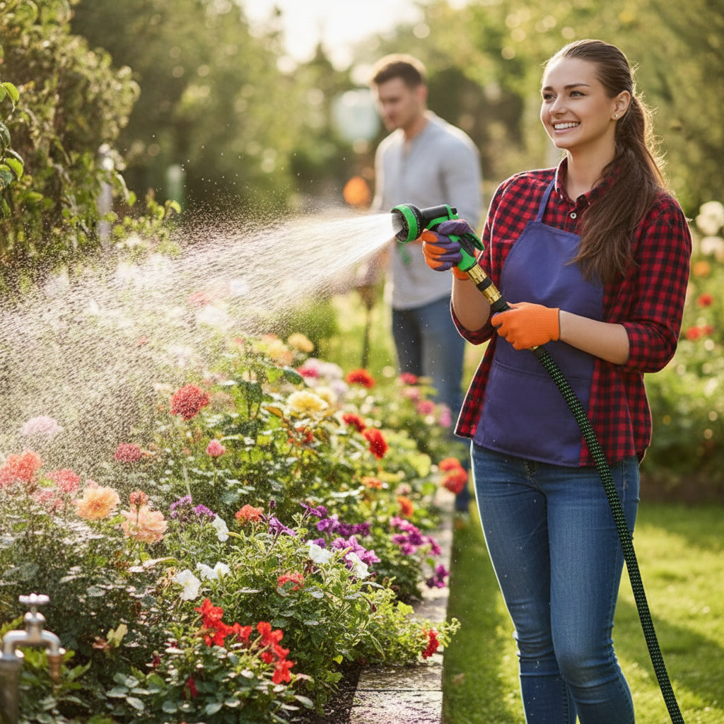 GARDENJET – Portable Watering Hose for Cleaning and Irrigation