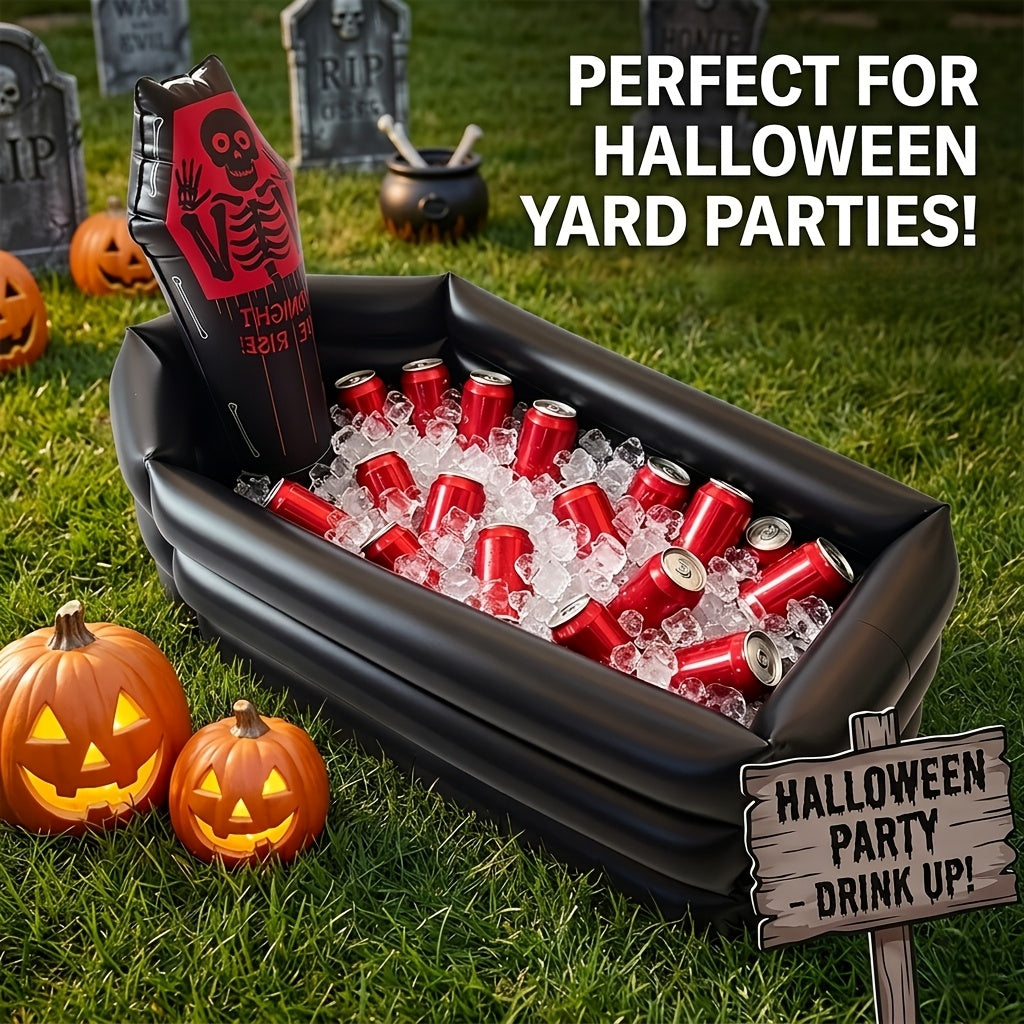 Gravemora - Inflatable Halloween Tombstone Party Cooler