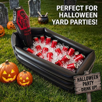 Gravemora - Inflatable Halloween Tombstone Party Cooler
