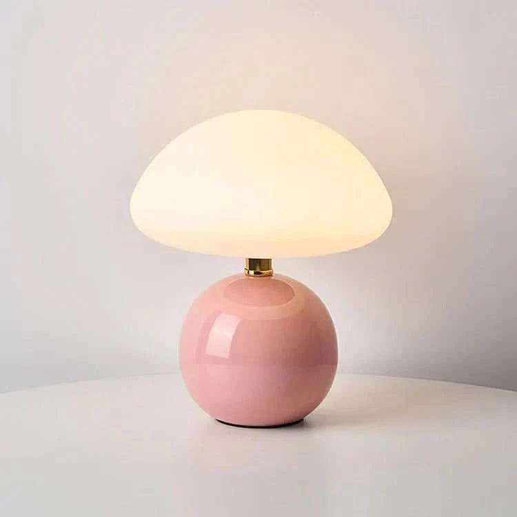 SHROOMLUME – Lampada da tavolo a forma di fungo per una delicata atmosfera domestica