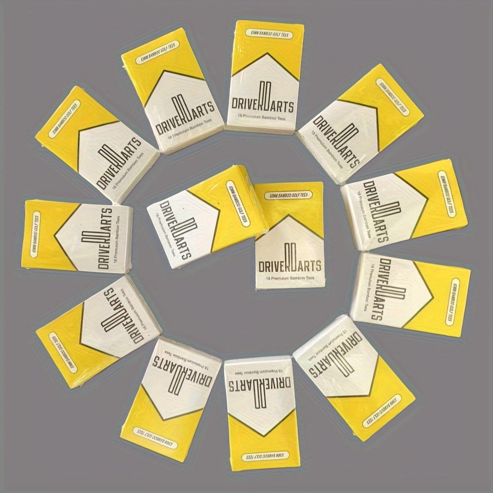 Dartiva - Premium Bamboo Golf Tees Box Set