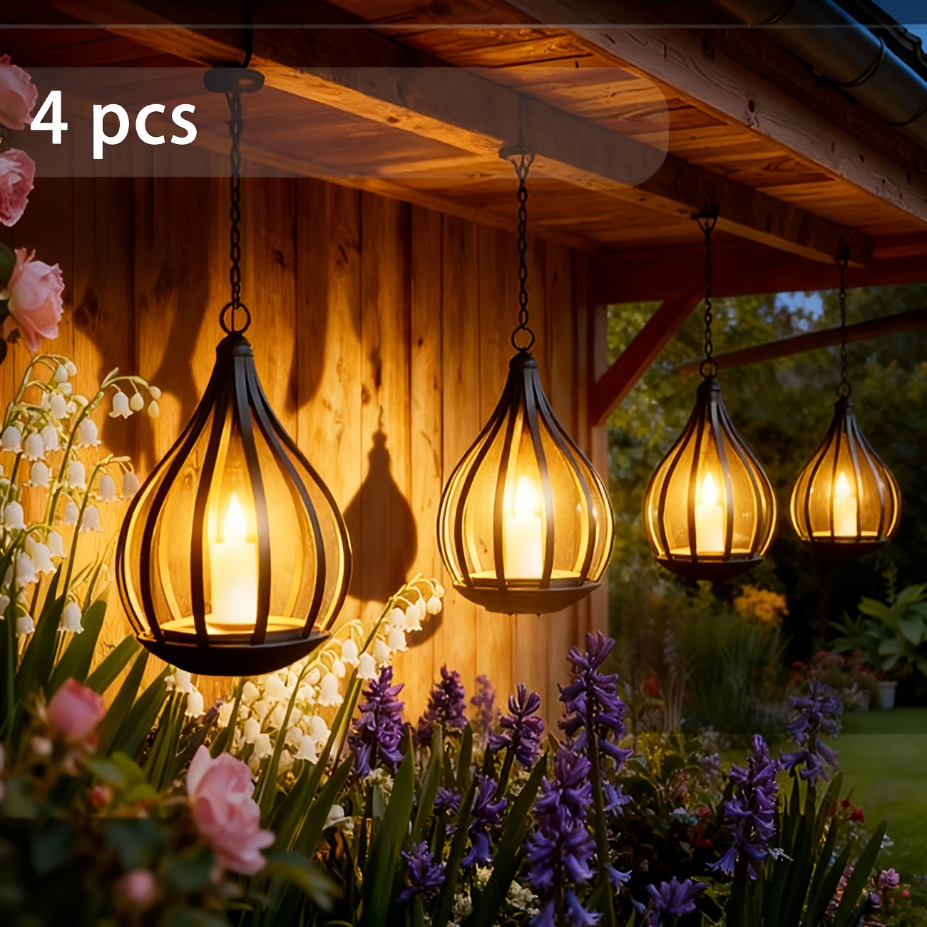 TEARDLUME – Solar Pendant Lawn Light