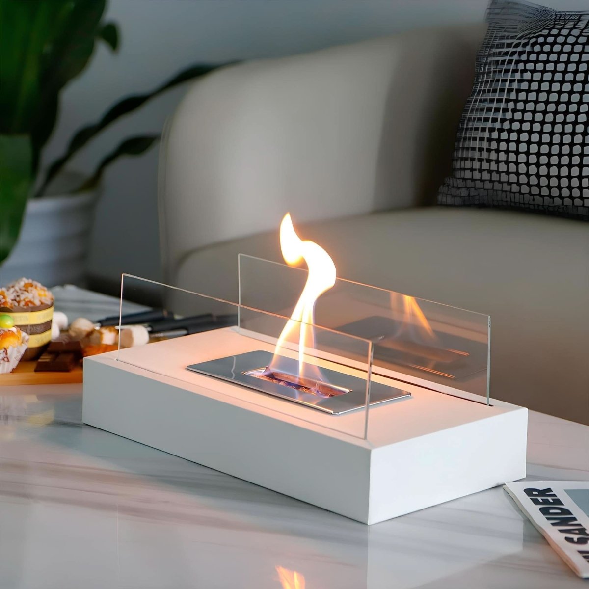 EMBERLUX - Portable Bioethanol Table Fireplace