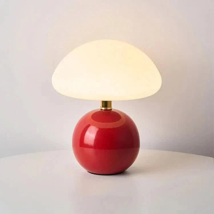 SHROOMLUME – Lampada da tavolo a forma di fungo per una delicata atmosfera domestica
