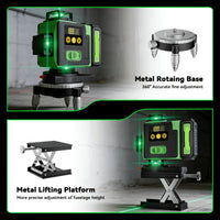 LEVELVEX – 360 Laser Level Tool for Precision Construction Alignment
