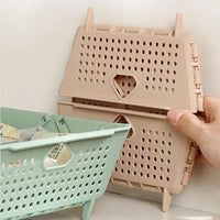 DRAINKEEP – Foldable Storage Basket for Tidy Everyday Draining