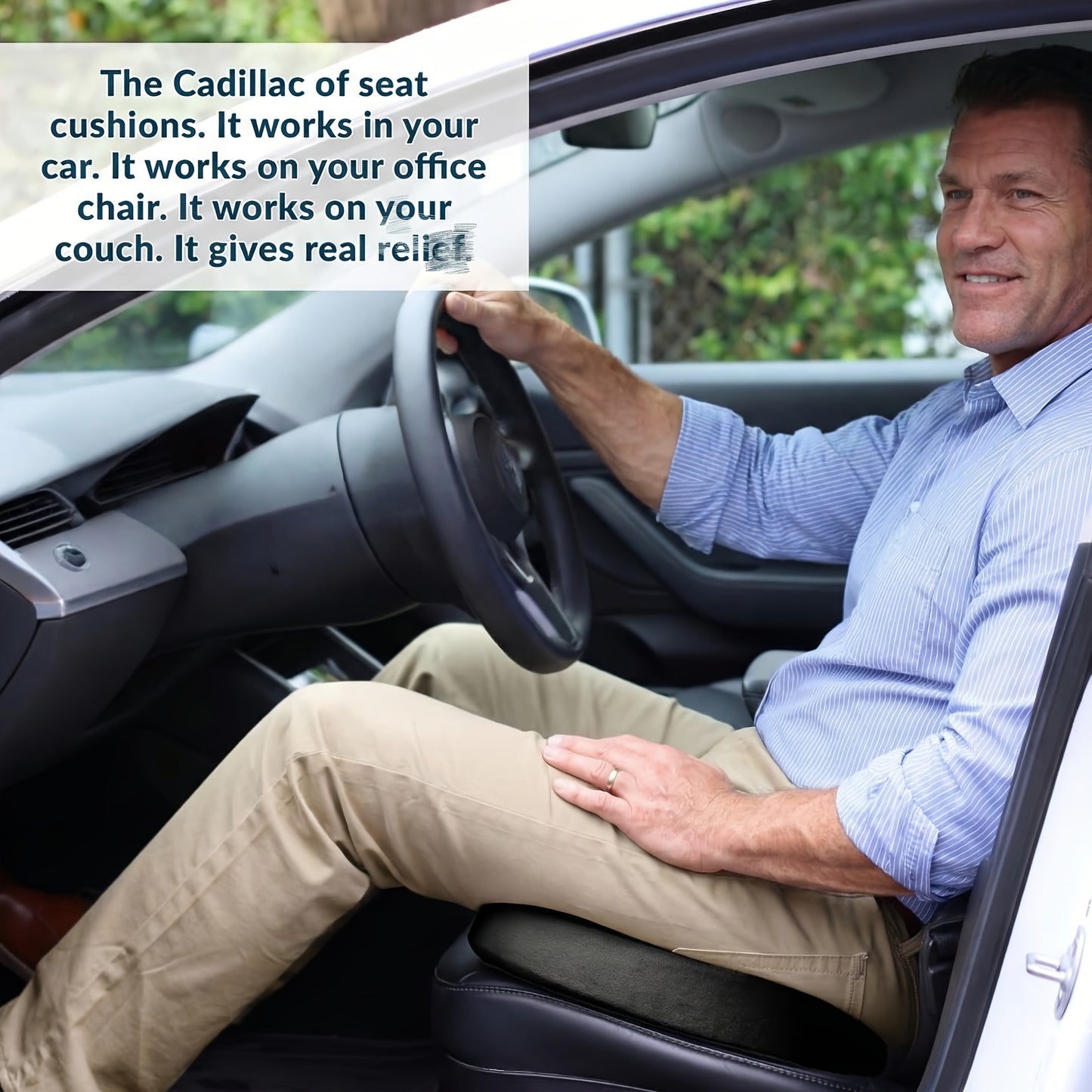 SEATLUX – Comfort Support Seat Cushion