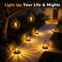 TEARDROPLUX – Hanging Solar Candle Lantern