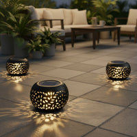 SOLARIVA – Portable Solar Table Lamp for Warm Outdoor Lighting