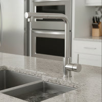 STREAMVEX – Pull Out Sink Faucet with Modern Stainless Design