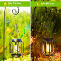 SOLAVEX – Warm Glow Solar Lantern for Patio and Porch Styling