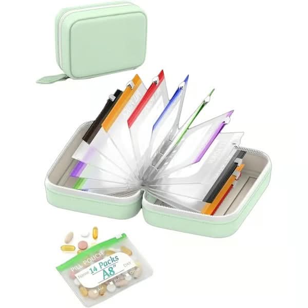 DOSEPACK – Travel Pill Organizer Bag Set for Easy Packing