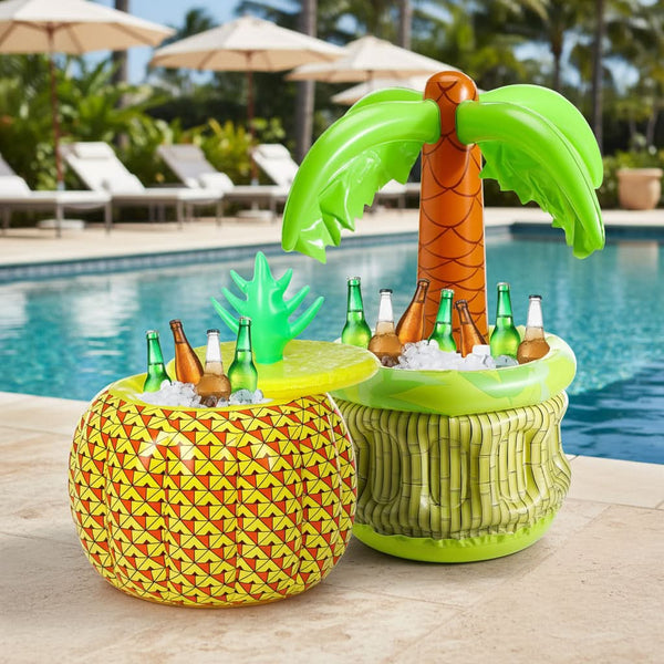 Tropivana - Inflatable Tropical Drink Cooler Set
