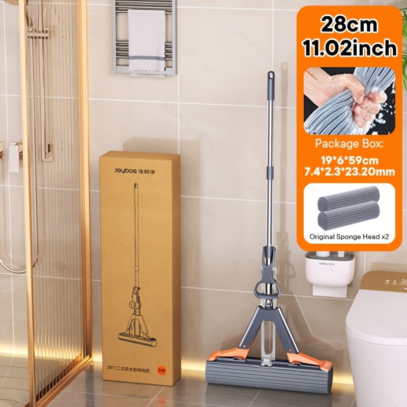 FLOWMOP - High-absorbency sponge squeeze mop for fast and effortless floor cleaning
