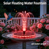 AQUALUME – Colorful Solar Fountain Pump