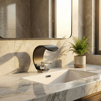 ARCFLOW - Mirror Waterfall Basin Faucet