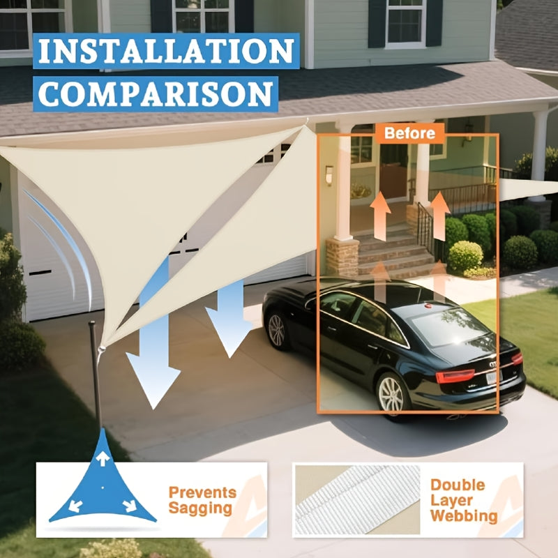 SHADETRIA – Triangle Sunshade Sail