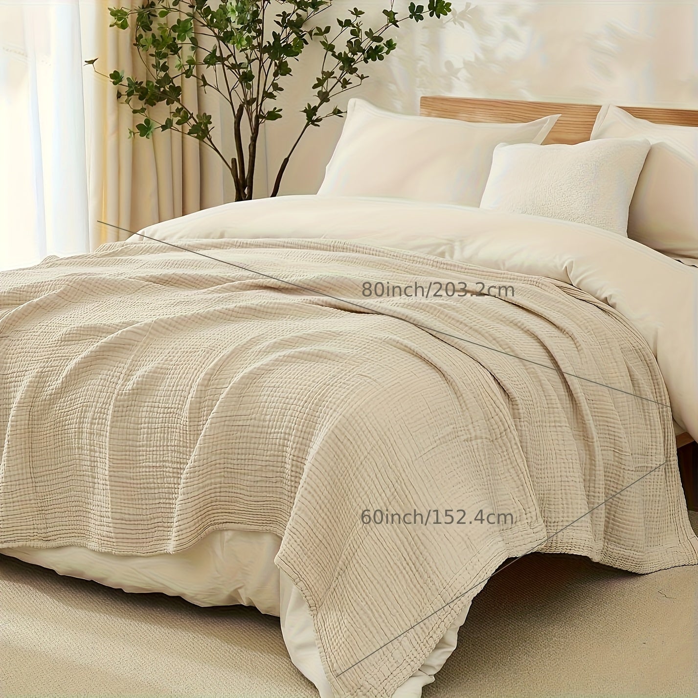 AIRFLOW – Ultra-Breathable 6-Layer Blanket for Year-Round Comfort