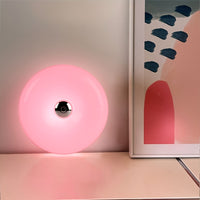 DONULUX – Modern Orange Donut Lamp for Stylish Ambient Lighting