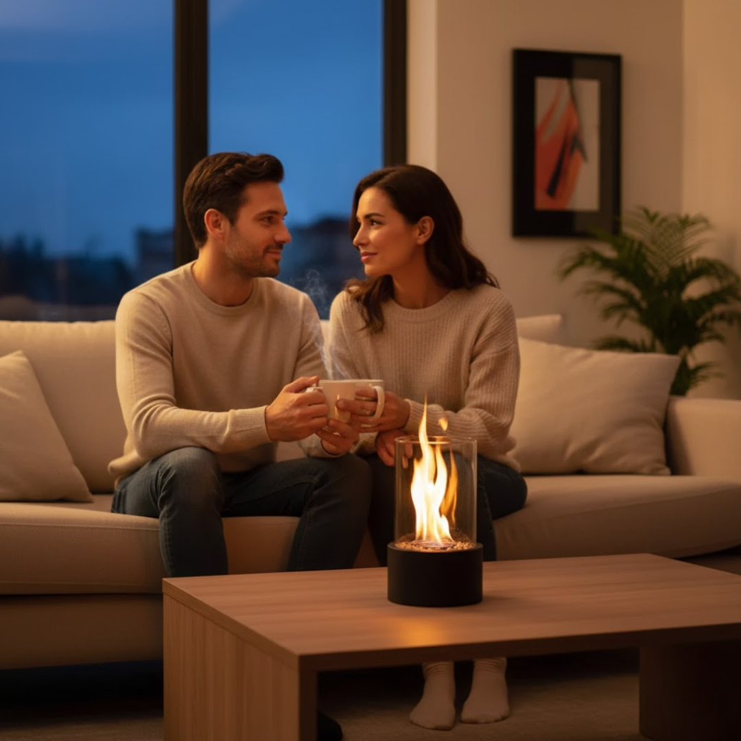 EMBERLUX – Tabletop Bioethanol Fireplace