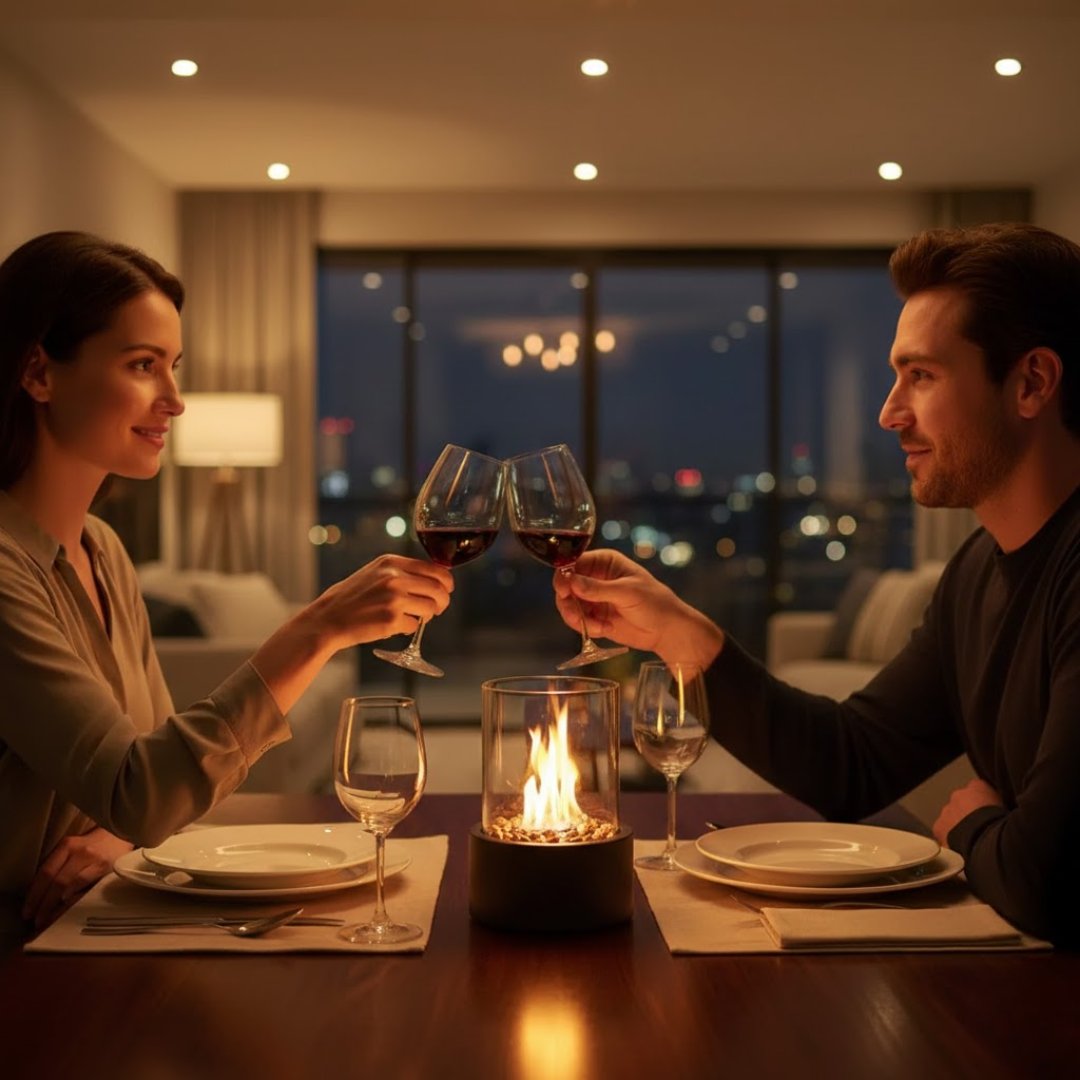 EMBERLUX – Tabletop Bioethanol Fireplace