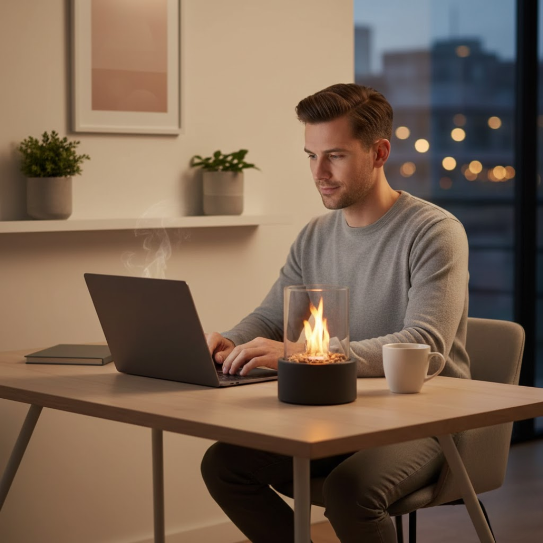 EMBERLUX – Tabletop Bioethanol Fireplace