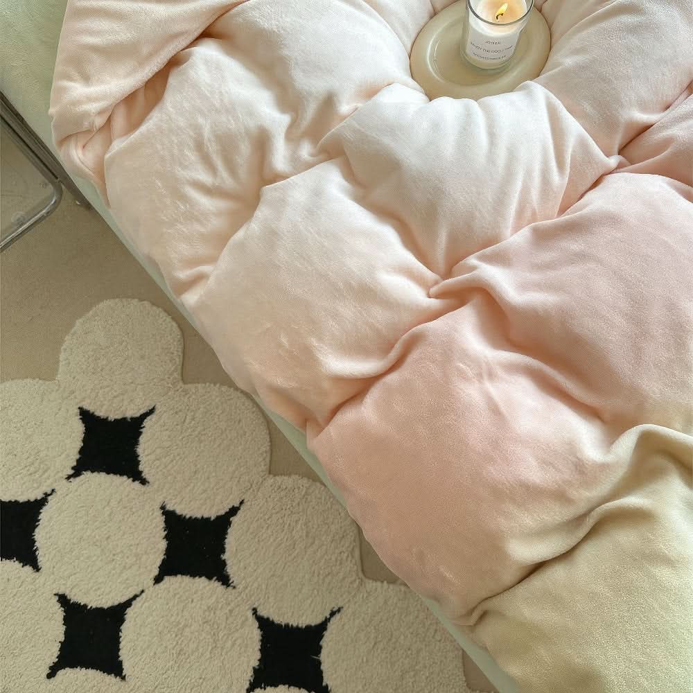 OMBRELUNIA – Conjunto de roupa de cama em tons pastel aconchegantes para noites tranquilas e confortáveis